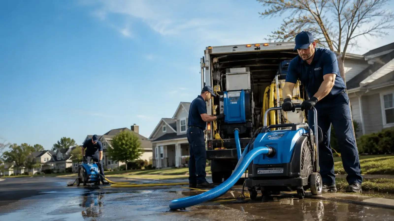 Flood Damage Cleanup in Longdale, OK